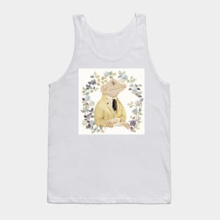 The White Lizard Gentleman Tank Top